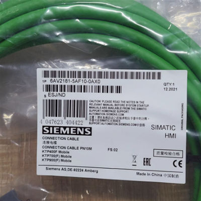 PLC 6AV2181-5AF10-0AX0 HMI Screen Connecting Cables 10 Meter