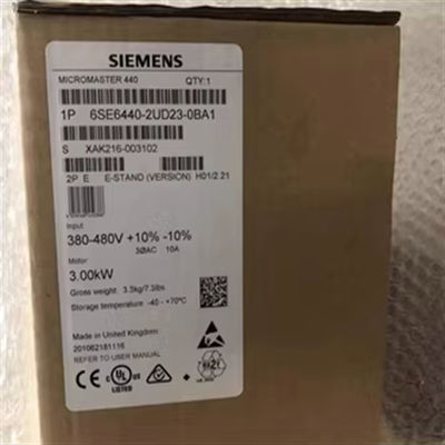 R2S3 Siemens Frequency Converter 3kW 6SE6440-2UD23-0BA1 MICROMASTER 440