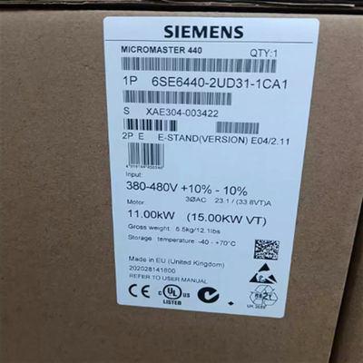 MM440 Siemens 6SE6440-2UD31-1CA1 Frequency Converter 15kW  Second Moment